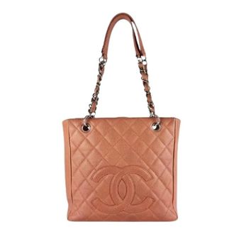 Chanel Bolso Tote Vintage Pre-owned - Pre-owned - Mujer - Marr&oacute;n - ONE SIZE