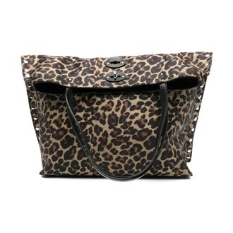 Zanellato Tote Bags, female, Brown, Size: ONE SIZE A Spasso Tokyo Animalier Medium Tote Bag