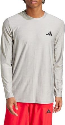 adidas TR-ES Climacool Base Layer in Medium Grey Heather at Nordstrom Rack, Size Small