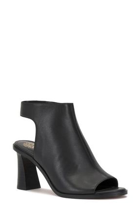 Vince Camuto Rimdia Peep Toe Sandal in Black at Nordstrom, Size 7.5