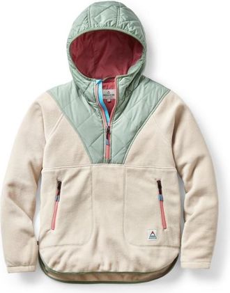Passenger Juana Recycled Polar Hooded Fleece 2.0 Fleecepullover f&uuml;r Damen | beige