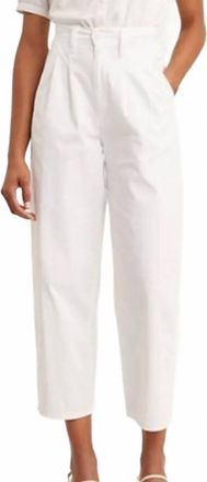 Levi's Womens Premium Balloon Leg Pants In White