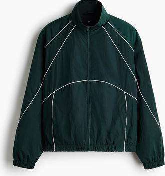 H&M Trainingsjacke mit Colourblocking - Green