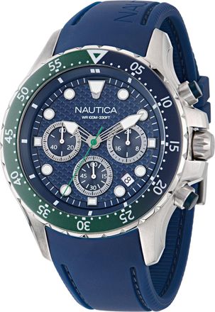 Nautica Nst Chronograph Silicone Watch