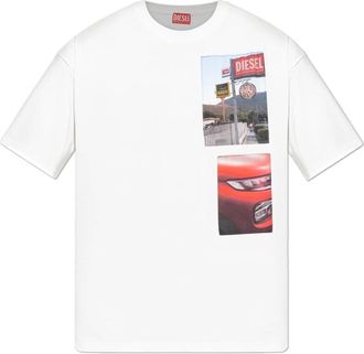 Diesel Hombre, Camisetas, Blanco, Talla: S