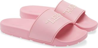 Off-white Quote Slide Sandal in Rose Pink - Cloud Pink at Nordstrom Rack, Size 10Us / 40Eu