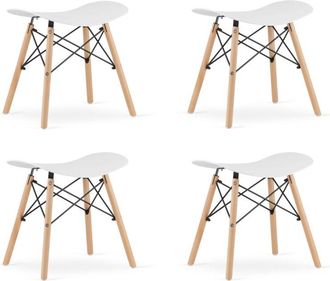 OEM Taburete Corfu - Blanco X 4