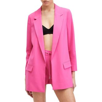 AllSaints Aleida Blazer in Hot Pink at Nordstrom Rack, Size 0 Us / 4 Uk