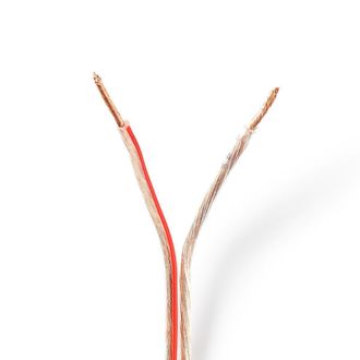 Nedis Cable Hogtalar 2x 150 Mm Acc 1000 Metros Ronda Pvc Transparente Embalsamar