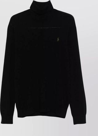 Ralph Lauren knitted crewneck sweater ribbed trim