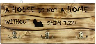 OEM Shih Tzu, Shi Tsu, Shi-tzu, Szi-cu, Szitzu: Percha Con Forma De Perro, Expositor De Medallas, Decoraci&oacute;n Del Hogar De Art-dog