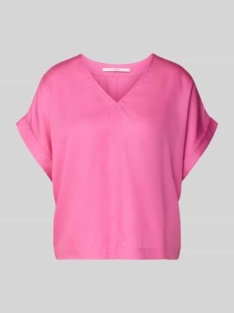 Lanius Lanius Relaxed Fit Bluse aus reinem Lyocell in Pink, Gr&ouml;&szlig;e 34