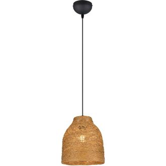 Trio Lampada a sospensione, fibre naturali, D 25 cm, Joeline