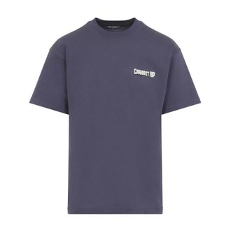 Carhartt Work in Progress Heren, Tops, Paars, Maat: S Katoen