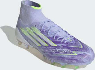 adidas adidas Performance Womens F50 Sparkfusion Elite Mid Firm Ground/Artificial Grass Boots - Purple - Size UK 10.5