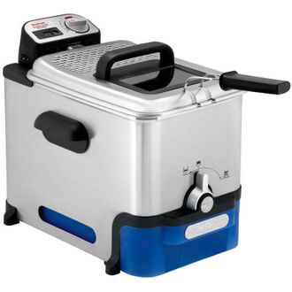 T-fal Fr804015 Freidora Semi Pro 3.5l Gris
