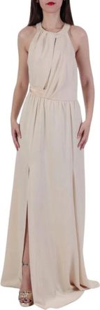 Pinko Mujer, Vestidos, Beige, Talla: S