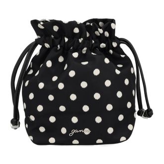 Ganni Dames, Tassen, Zwart, Maat: ONE Size Nylon