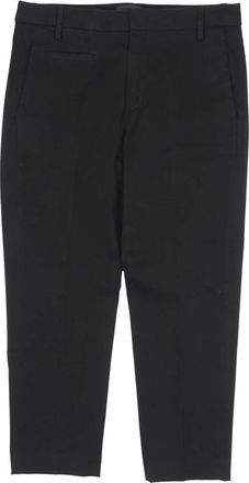Dondup Cropped Trousers, female, Black, Size: S Cropped Trousers