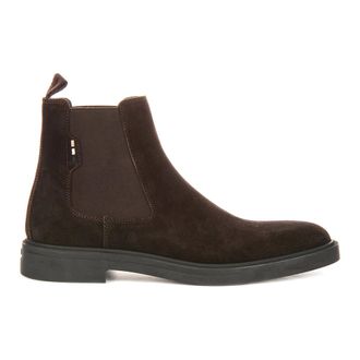 HUGO BOSS Chelsea Boots, male, Brown, 9 UK, Calev Cheb Chelsea Boots
