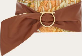 Ferragamo Donna Cintura regolabile a fascia Multicolore