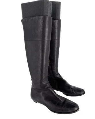 Jimmy Choo London Jimmy Choo Londen Knielaarzen in Bruin Kalfsleer