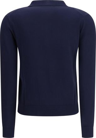 Weekend by Max Mara Womens Palanca Sweater Blu Viscose; Polyester