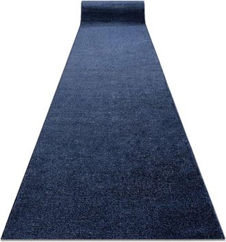 RugsX Rugsx - Corredor Softy Llanura Color S&oacute;lido Azul Oscuro 80cm Blue 80x330 Cm