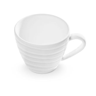 Gmundner Keramik Gmundner Keramik - Taza De Caf&eacute; Flameada Blanca Gourmet (0 2l)