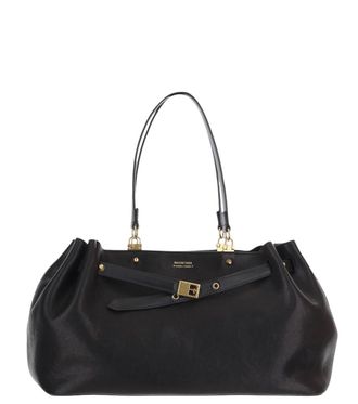 Balenciaga Black Fan Carry All Medium Tote