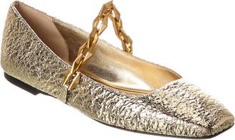 Jimmy Choo London Diamond Tilda Leather Flat