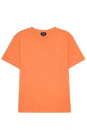 Dalix Mens Lil Martini Midweight Garment Dye Tee in Sherbert at Nordstrom, Size Xxx-Large