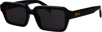 Palm Angels Homer Zonnebril - unisex - Zonnebrillen - Zwart - 53 MM - Accessoires