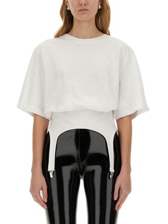 Fiorucci T -Shirt mit Hosentr&auml;gern