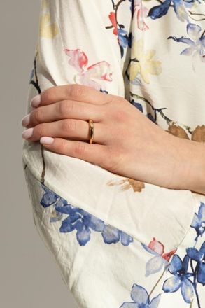 LI&Eacute; STUDIO Ring Nanna, Womens, Gold