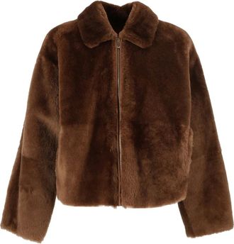 Max Mara Montone Assenso - Dames - Jassen - Bruin - Maat: XS