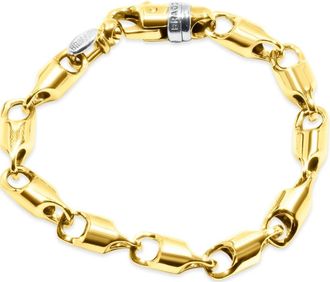 Pompeii3 Mens Link 14k Gold (42gram) or Platinum (68gram) 8mm Bracelet 8.5