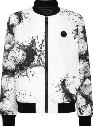 Plein Sport Bomber Splash - Bianco