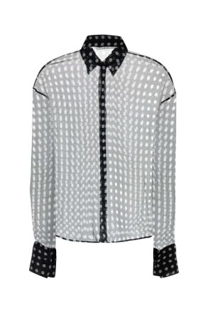Ermanno Scervino D482k751xpn S4877 Stpoisbchifdonero Exterior: Silk Camicie Shirt