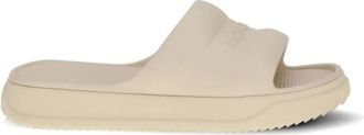 Moncler Open teenslippers met reli&euml;flogo - Heren - Sandalen - Beige - 40 EU - Schoenen