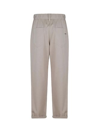 Brunello Cucinelli Pleated Pull-On Trousers - Beige