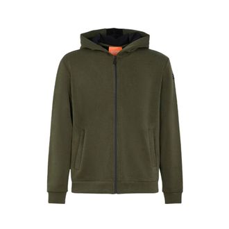 Suns Hooded Zip-Through Sweatshirt - Heren - Vesten met rits - Groen - M - Hoodies & sweatvesten