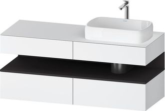 Duravit Qatego Consola Mueble Bajo Lavabo, 2 Extensiones, 2 - Duravit