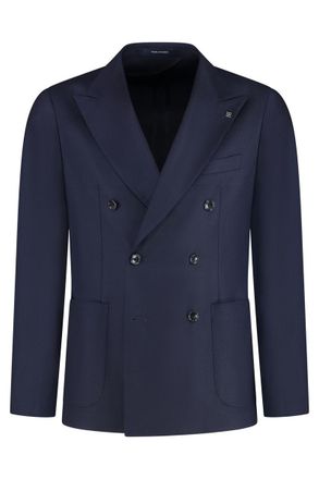 Tagliatore Double-Breasted Virgin Wool Jacket