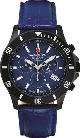 Swiss Alpine Military 7022.9575 Horloge - Heren - Horloges - Zwart - ONE Size - Accessoires