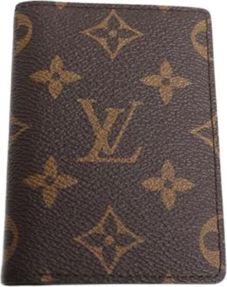Louis Vuitton Pre-owned Wallets, female, Brown, Size: ONE SIZE Pre-owned Card Case