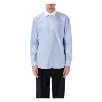 Salvatore Piccolo Alberto Shirt - Heren - Zakelijke Overhemden - Blauw - XL - Katoen - Overhemden