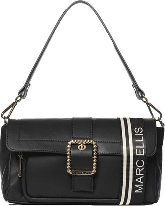 Marc Ellis Seraphina Plus Schoudertas - Dames - Schoudertassen - Zwart - ONE Size - Katoen - Tassen