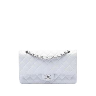 Chanel Pre-owned Classic Double Flap Schoudertas - Dames - Pre-owned - Wit - Maat: ONE Size Leer