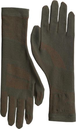 Dolce & Gabbana Prachtige handschoenen tot de pols - unisex - Handschoenen - Bruin - ONE Size - Katoen - Accessoires